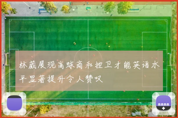 林葳展现高球商和控卫才能英语水平显著提升令人赞叹